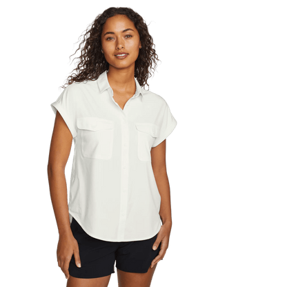 Eddie Bauer Women's Departure Short-Sleeve Button-Down Shirt alternate view 4