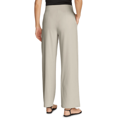 Eddie Bauer Women's Departure High-Rise Wide Leg Travel Pants alternate view 4