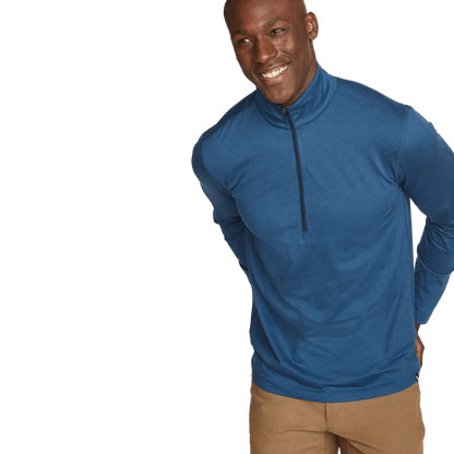 Eddie Bauer Men's Mountain Trek 1/2-Zip Mock alternate view 4
