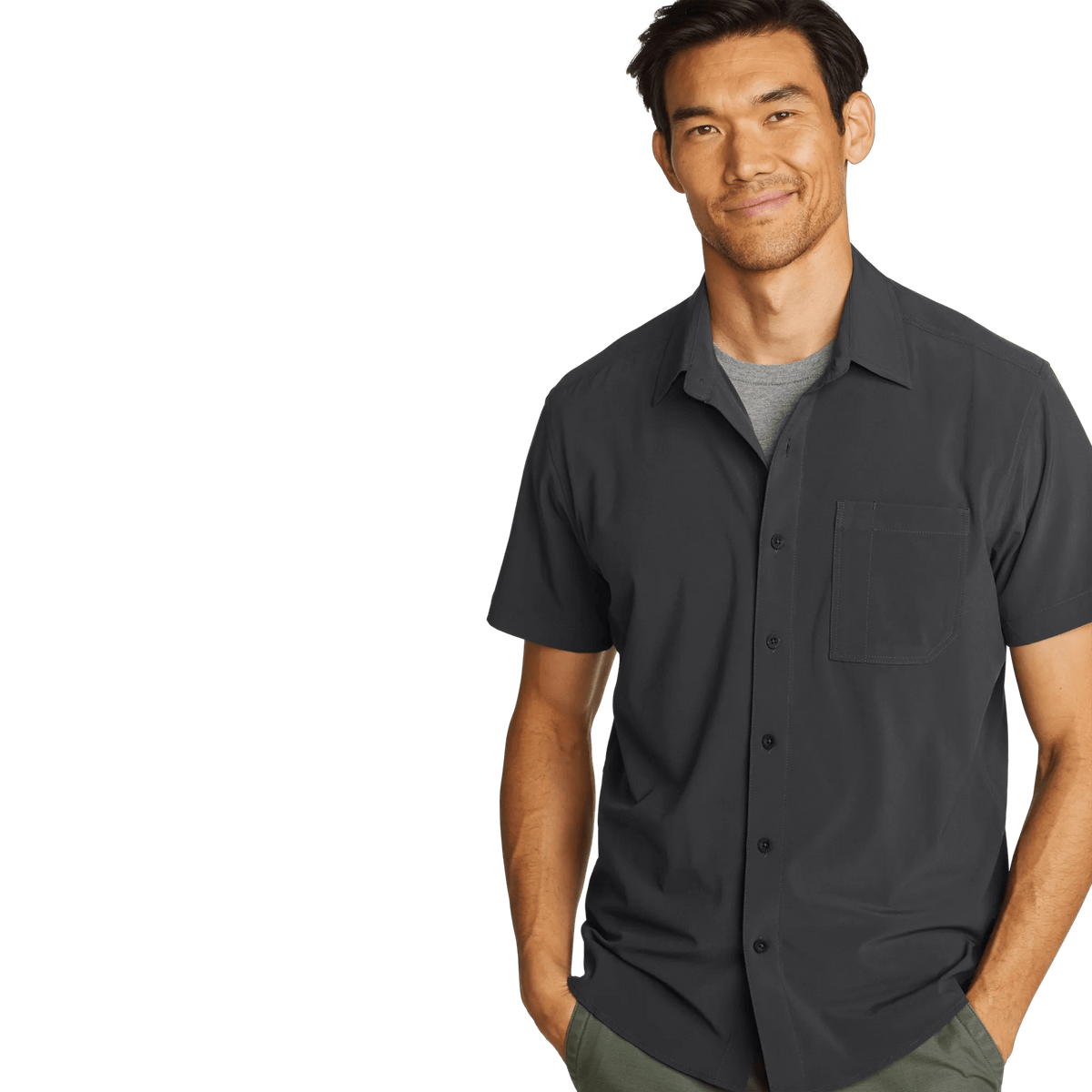Eddie Bauer Men's Departure One-Pocket Shirt alternate view 1
