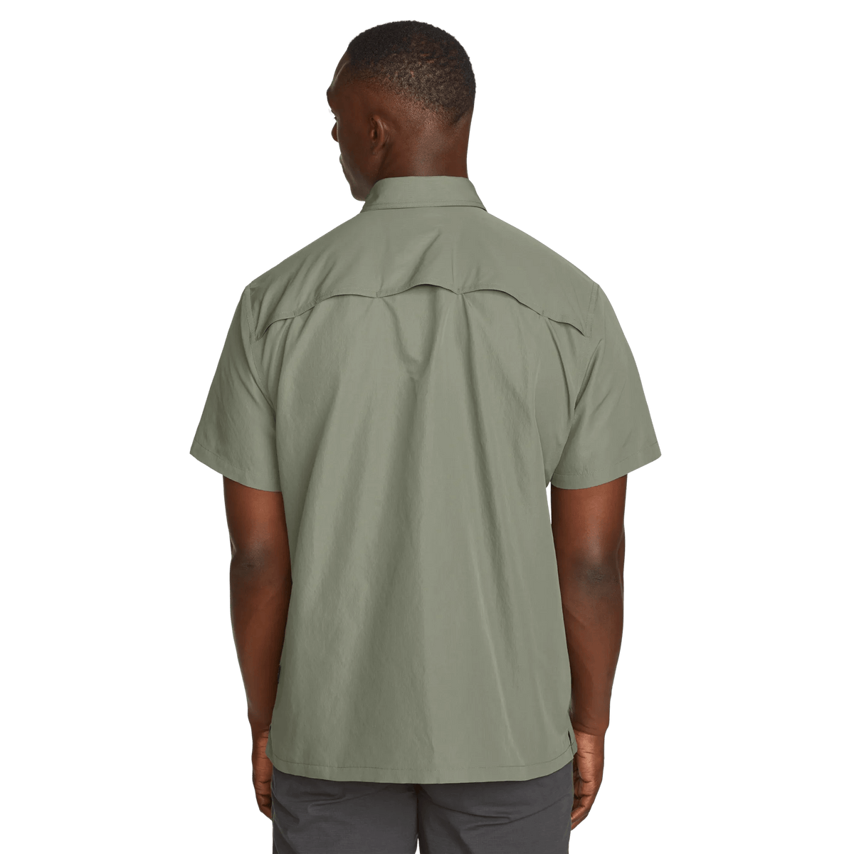 Eddie Bauer Men's Rainier Ripstop Short-Sleeve Shirt alternate view 2