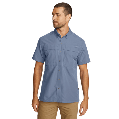 Eddie Bauer Men's Rainier Ripstop Short-Sleeve Shirt alternate view 1
