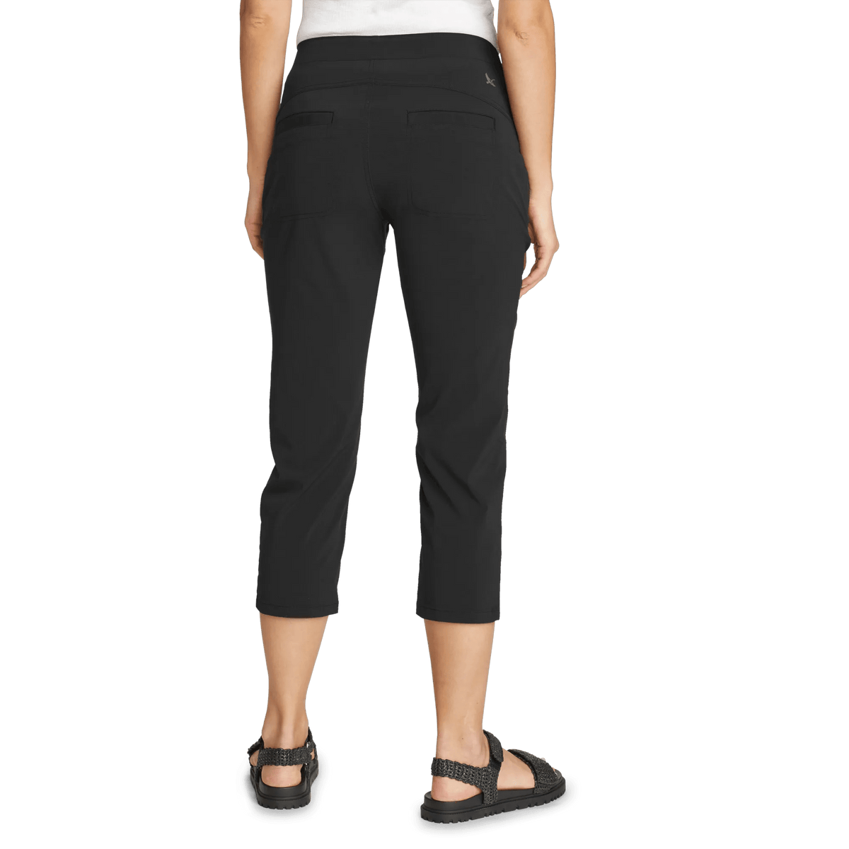 Eddie Bauer Women's Horizon High-Rise Straight Leg Cropped Pants alternate view 3