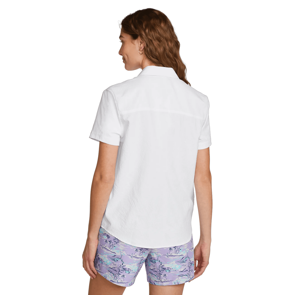 Eddie Bauer Women's Mountain 3.0 Short-Sleeve Shirt - Solid alternate view 2