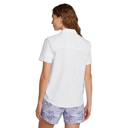 Eddie Bauer Women's Mountain 3.0 Short-Sleeve Shirt - Solid alternate view 2
