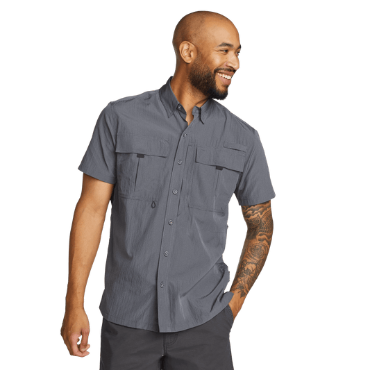 Eddie Bauer Men's UPF Guide 2.0 Short-Sleeve Shirt alternate view 1