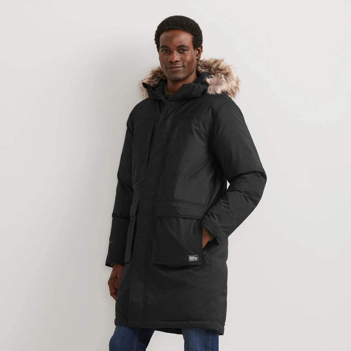 Eddie Bauer Men's Superior Down Waterproof Hooded Stadium Coat product image