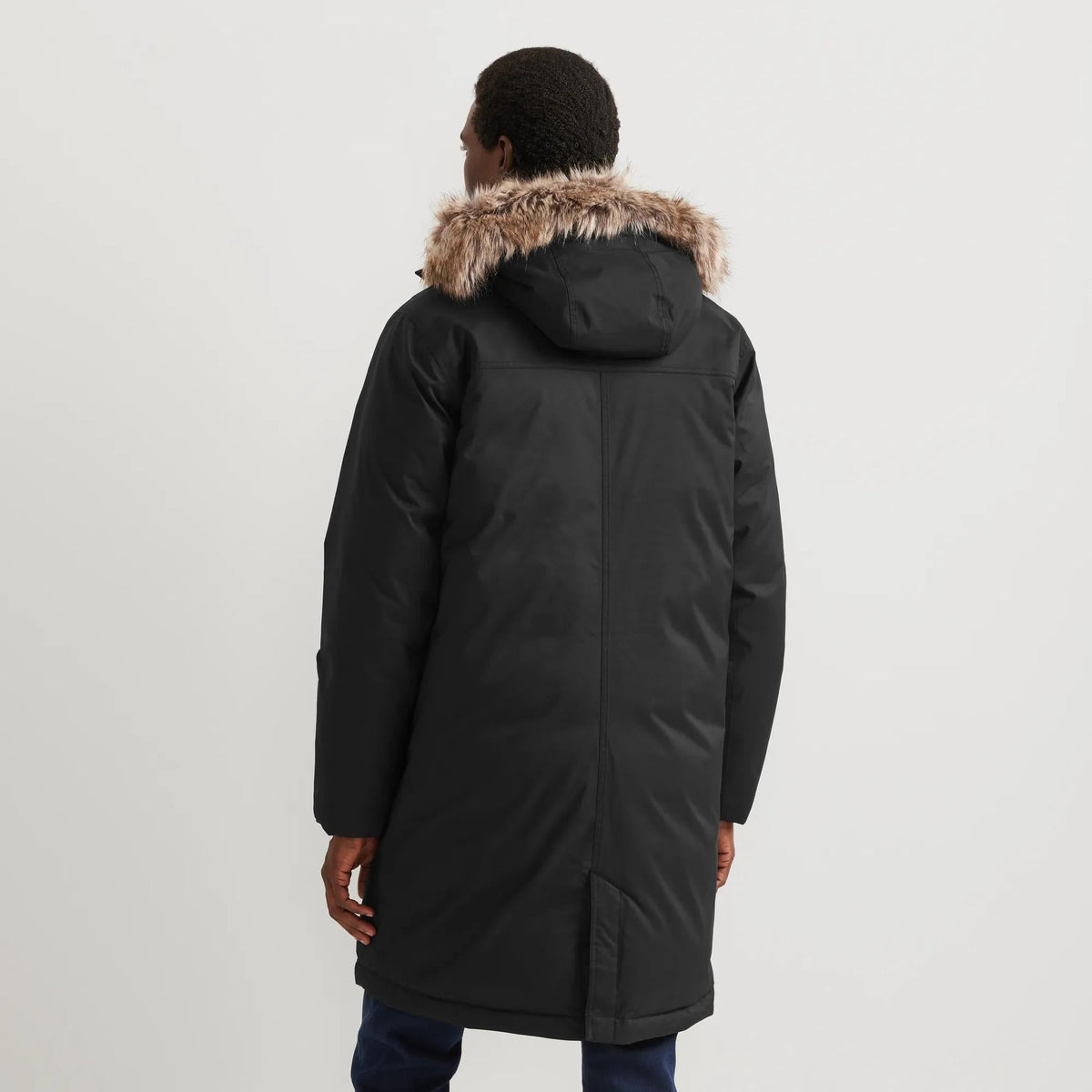 Eddie Bauer Men's Superior Down Waterproof Hooded Stadium Coat alternate view 3