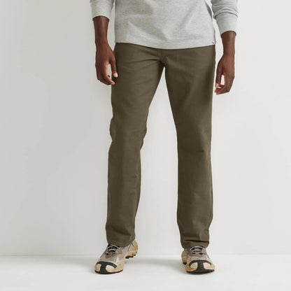Eddie Bauer Men's Mountain Flex Classic Fit Canvas 5-Pocket Pants alternate view 2