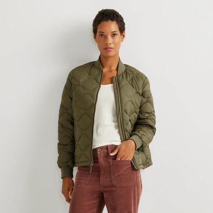 Eddie Bauer Women's Shaw Down Bomber Jacket alternate view 4