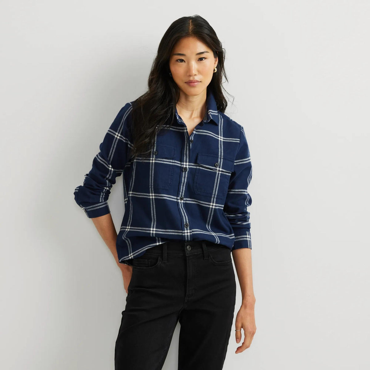 Eddie Bauer Women's Stine's Favorite Flannel alternate view 2