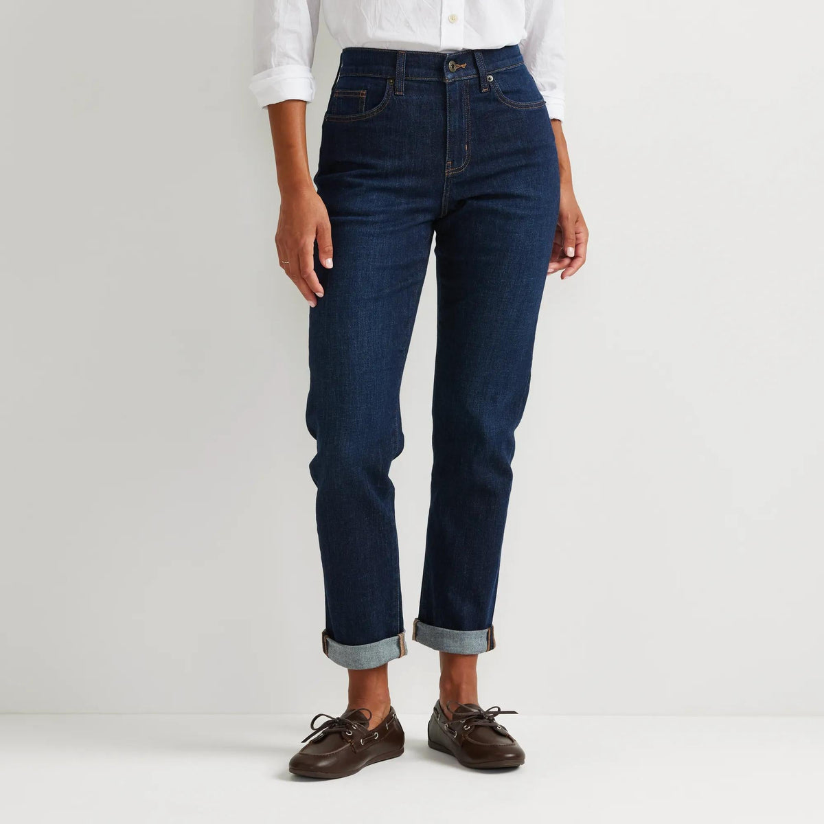 Eddie Bauer Women's Boyfriend Mid-Rise Slim Fit Jeans product image