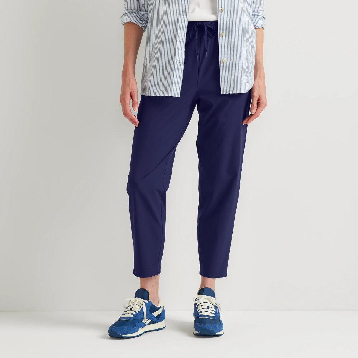 Eddie Bauer Women's Departure Stretch Tie-Front Ankle Pants alternate view 2