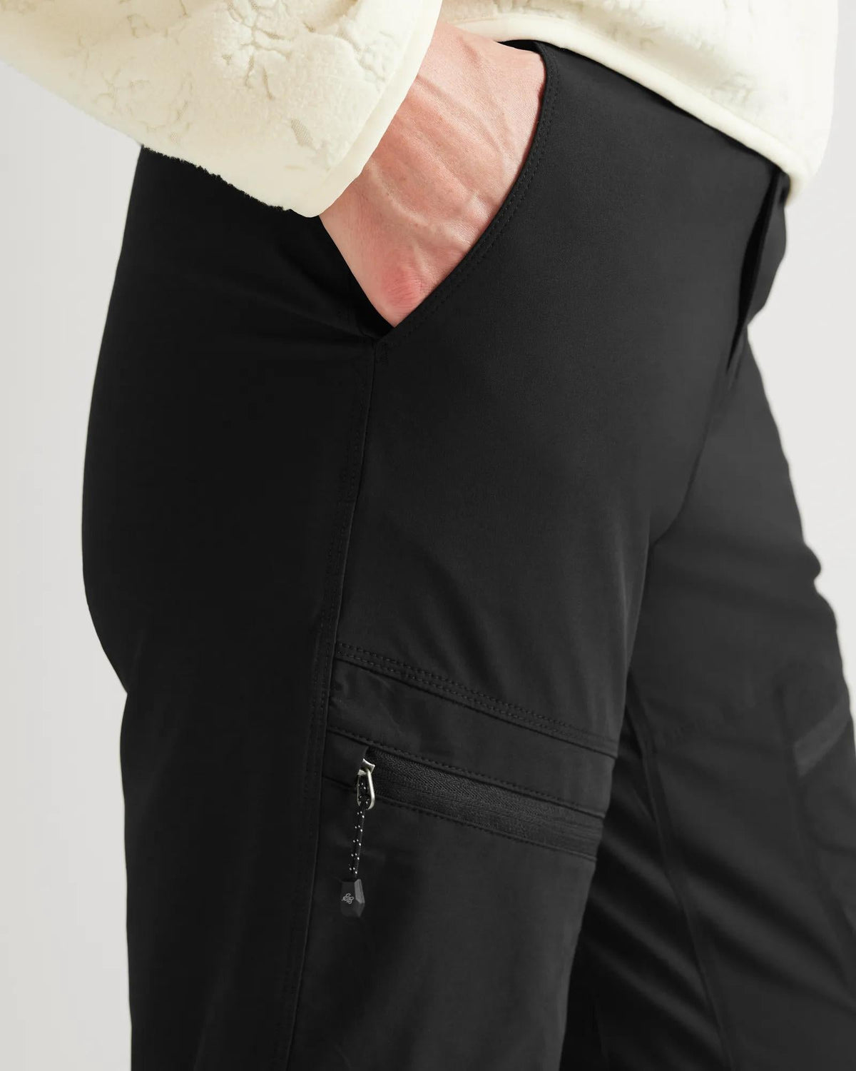 Eddie Bauer Women's 2.0 Polar Fleece-Lined Straight Leg Pants alternate view 2