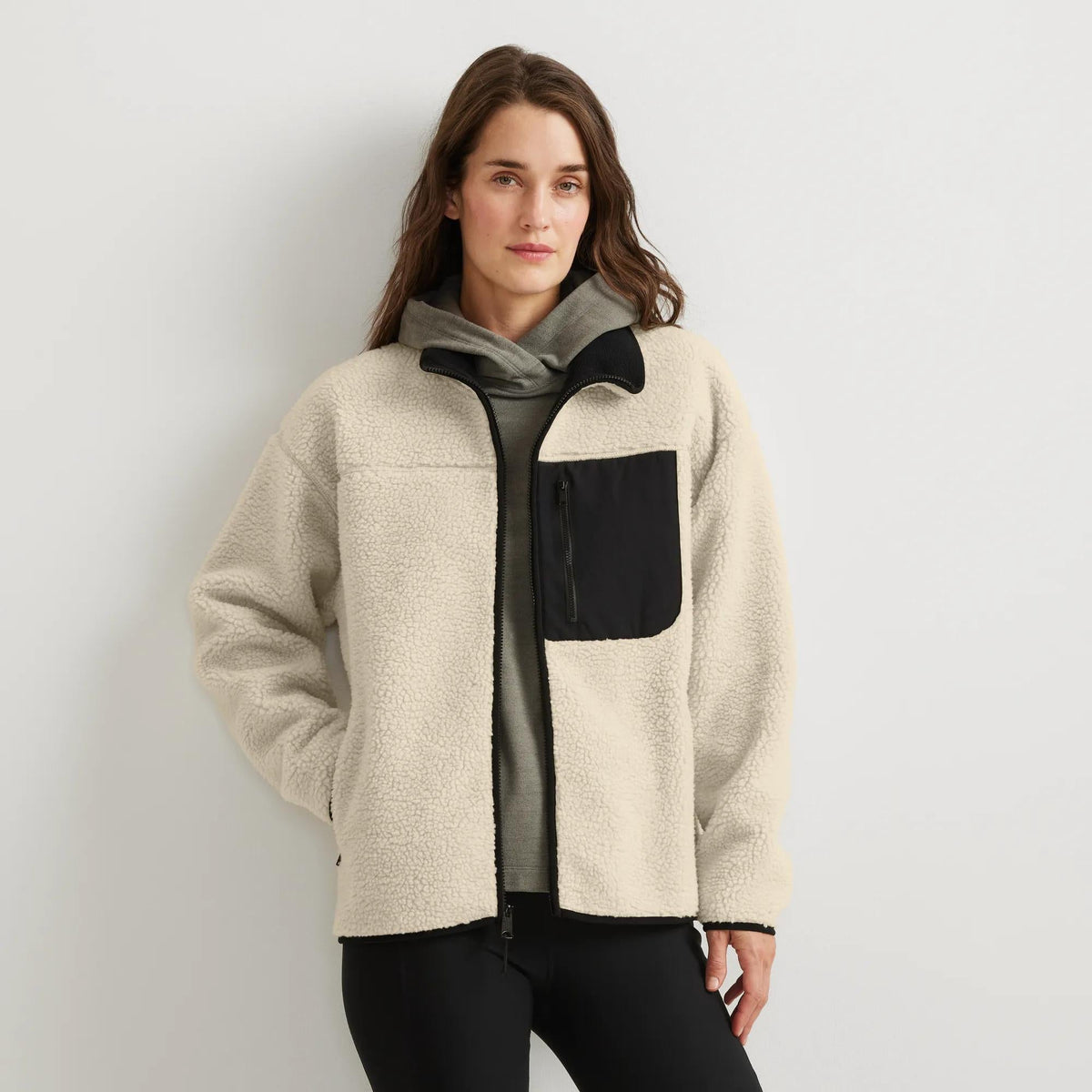Eddie Bauer Women's Chilali Faux Shearling Fleece Jacket product image