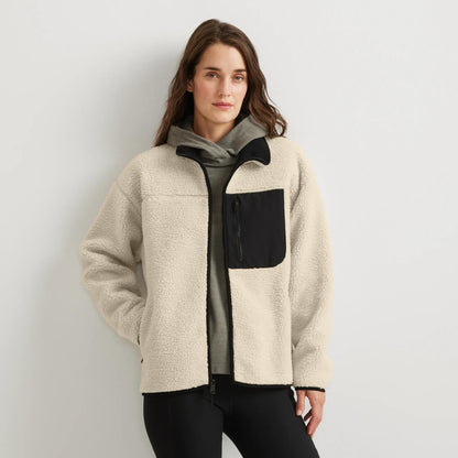 Eddie Bauer Women's Chilali Faux Shearling Fleece Jacket product image