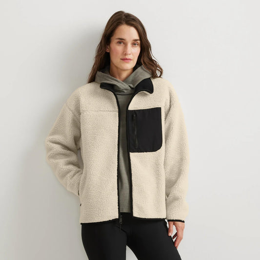 Eddie Bauer Women's Chilali Faux Shearling Fleece Jacket product image