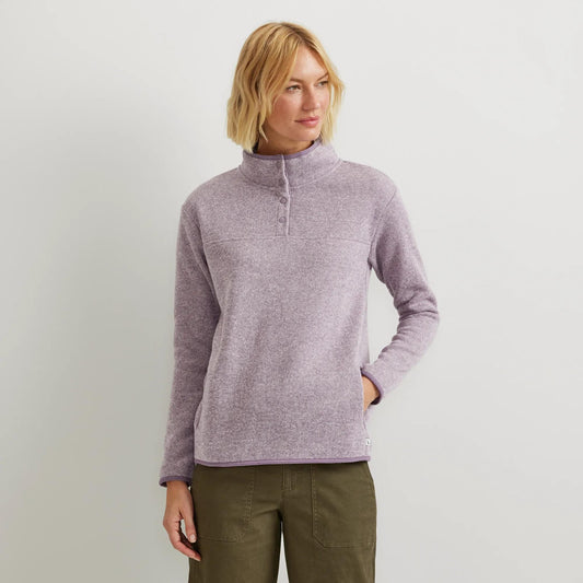 Eddie Bauer Women's Radiator Fleece 2.0 Snap Mock Pullover alternate view 1