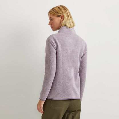 Eddie Bauer Women's Radiator Fleece 2.0 Snap Mock Pullover alternate view 3