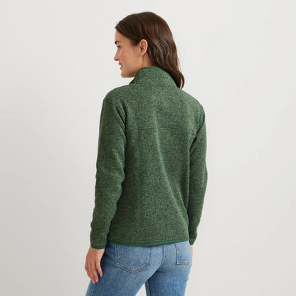 Eddie Bauer Women's Radiator Fleece 2.0 Snap Mock Pullover alternate view 5