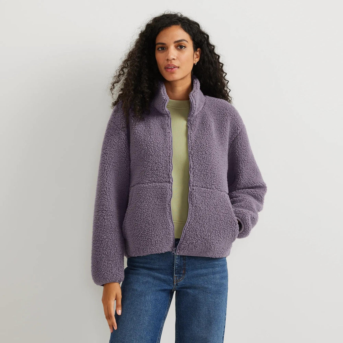 Eddie Bauer Women's Chill Out Fleece Full-Zip Jacket alternate view 2