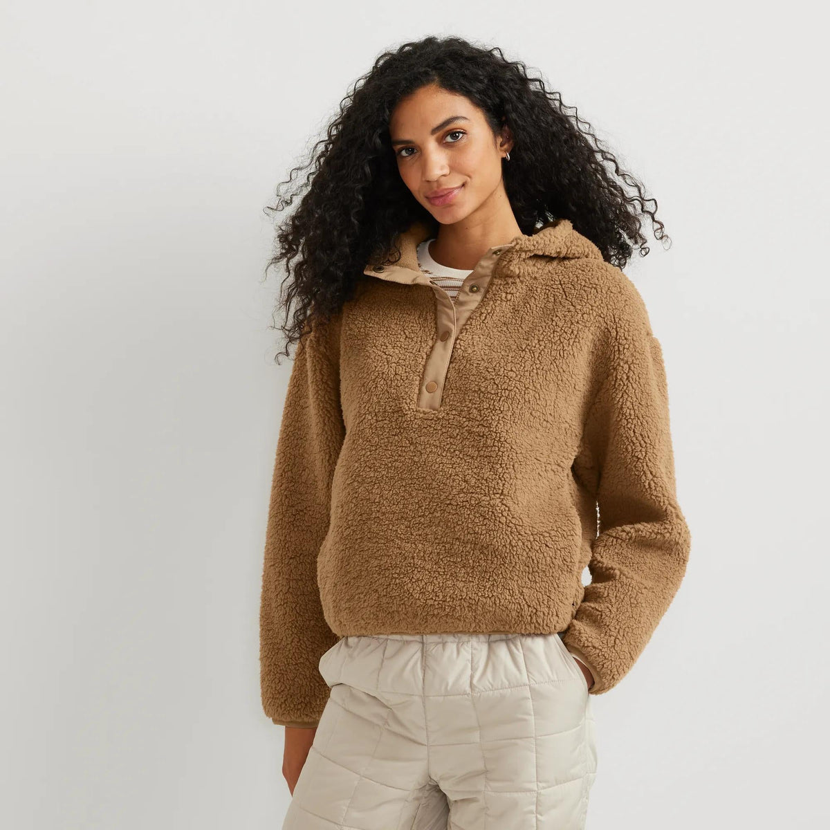 Eddie Bauer Women's Chill Out Fleece Hoodie alternate view 3