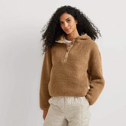 Eddie Bauer Women's Chill Out Fleece Hoodie alternate view 3