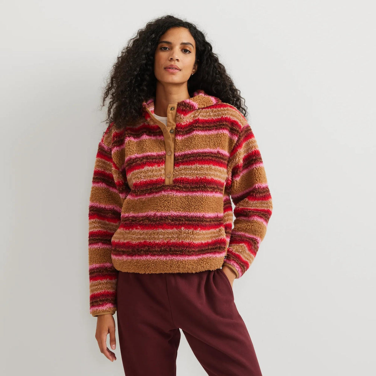 Eddie Bauer Women's Chill Out Fleece Hoodie alternate view 1
