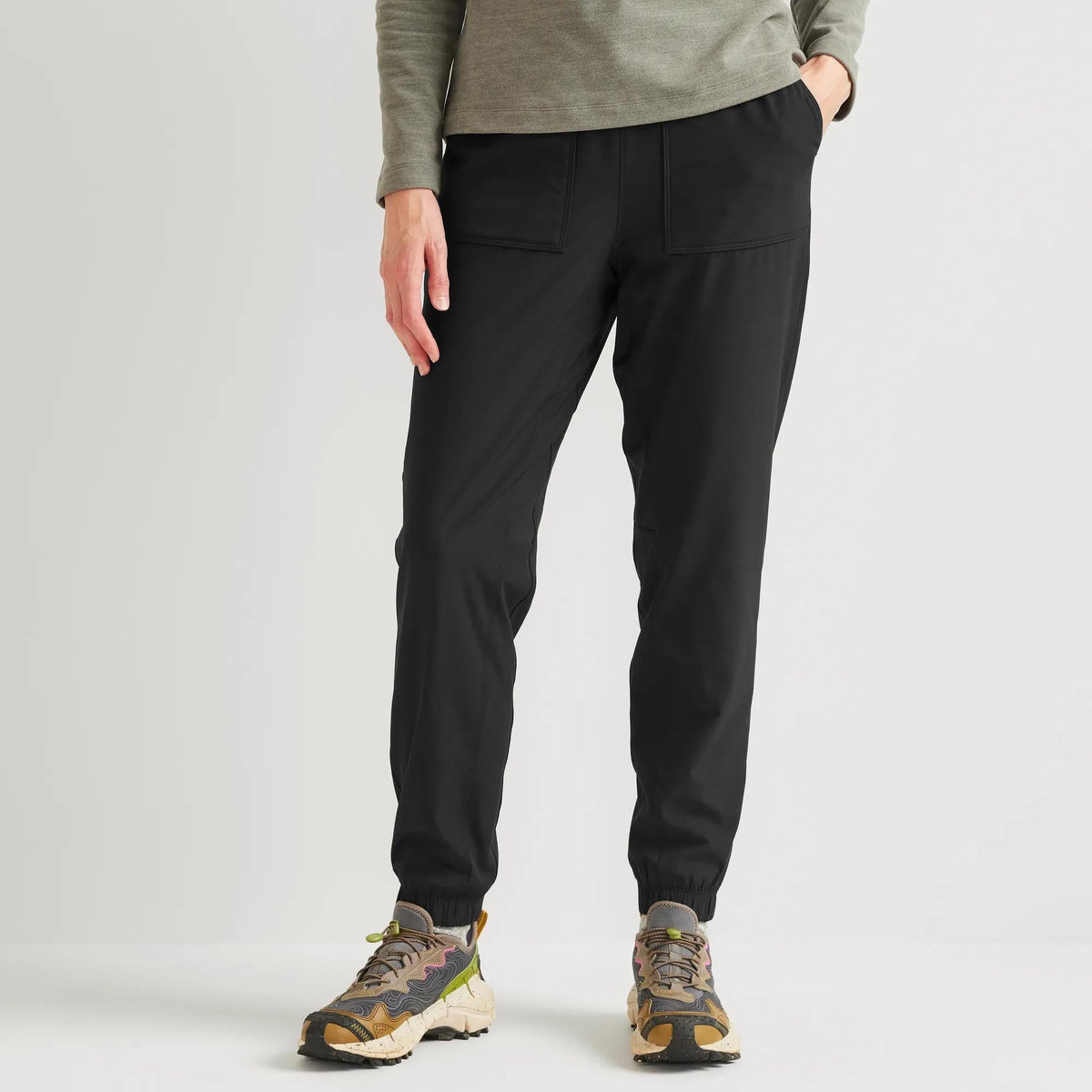 Eddie Bauer Women's Flexion 3.0 Fleece-Lined Pull-On Joggers alternate view 3
