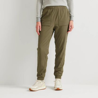 Eddie Bauer Women's Flexion 3.0 Fleece-Lined Pull-On Joggers alternate view 2