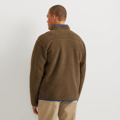 Eddie Bauer Men's Chilali Faux Shearling Fleece Jacket alternate view 5