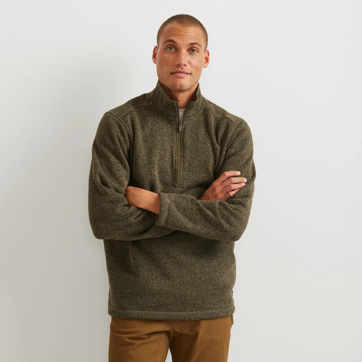 Eddie Bauer Men's Radiator Fleece 1/4-Zip Pullover alternate view 4