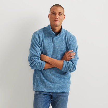 Eddie Bauer Men's Radiator Fleece 2.0 Snap Mock Pullover alternate view 1