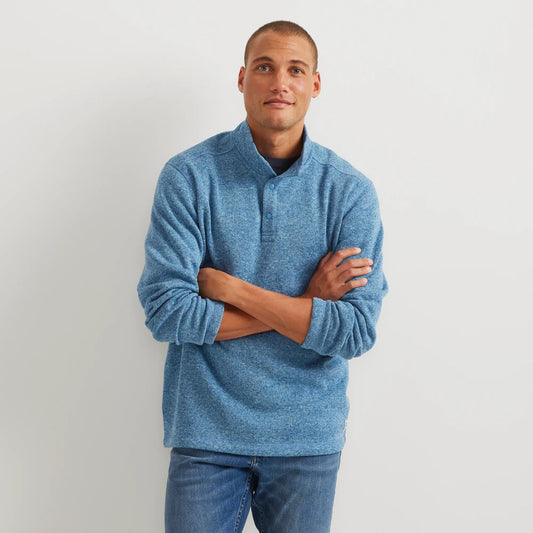 Eddie Bauer Men's Radiator Fleece 2.0 Snap Mock Pullover alternate view 1