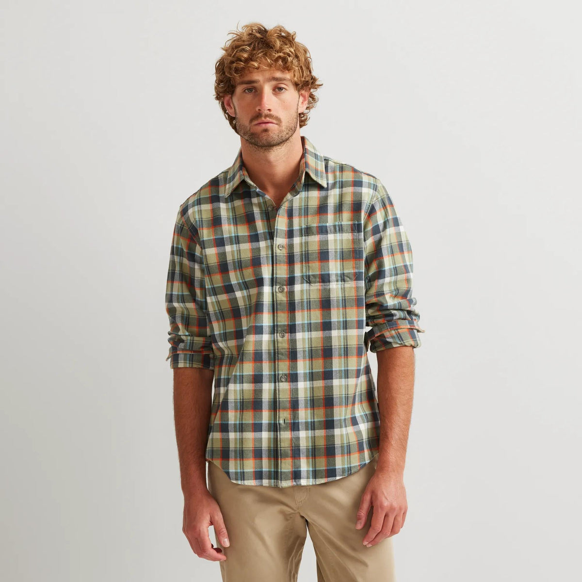 Eddie Bauer Men's Eddie's Favorite Flannel Relaxed Fit Shirt - Plaid product image