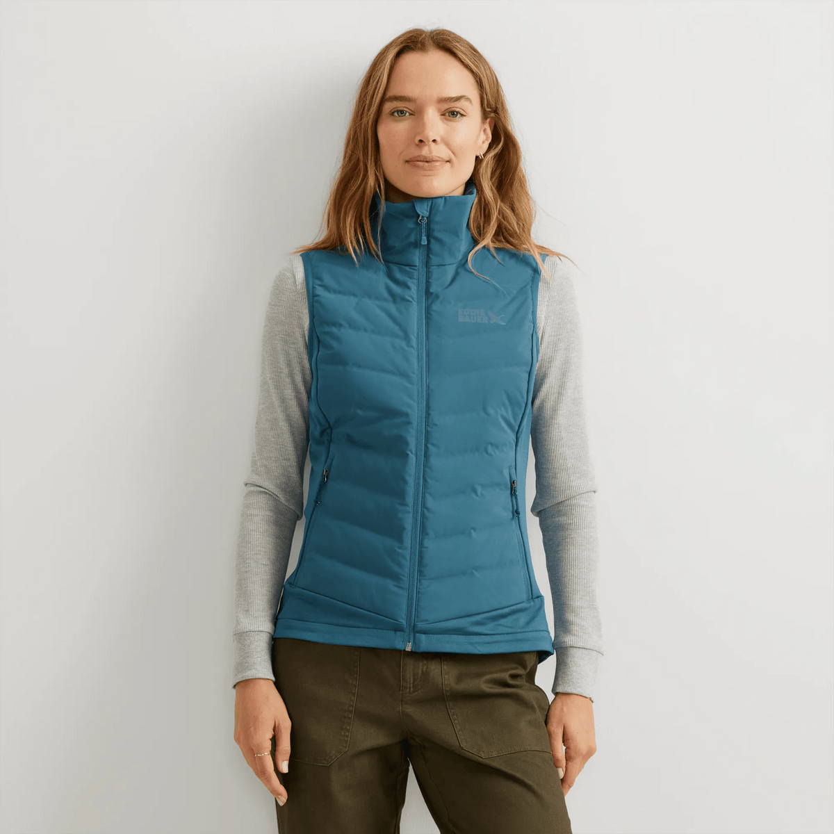 Eddie Bauer Women's MotionLoft Hybrid Down Vest alternate view 4