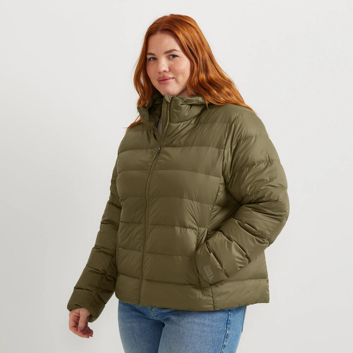 Eddie Bauer Women's CirrusLite Down Hoodie alternate view 1