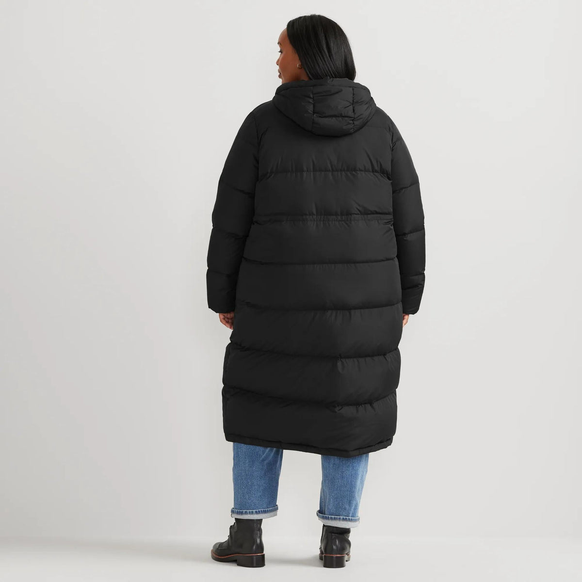 Eddie Bauer Women's Ketchum Down Hooded Duffle Coat alternate view 4