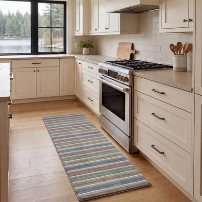 Eddie Bauer Anti-Fatigue Holiday Vintage Stripes Kitchen Mats product image