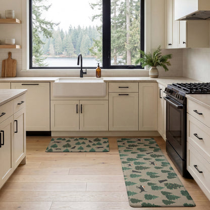 Eddie Bauer Anti-Fatigue Holiday Dogs and Christmas Trees Kitchen Mats alternate view 1