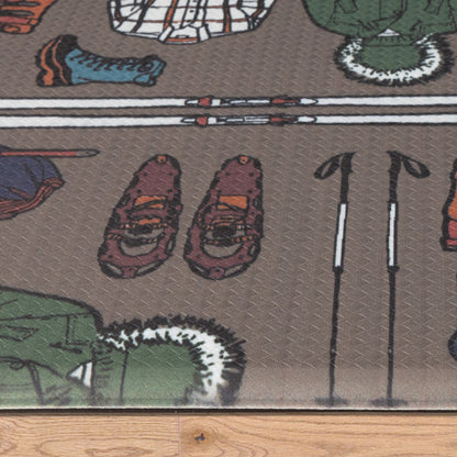 Eddie Bauer Anti-Fatigue Holiday Winter Sportswear Kitchen Mats alternate view 4