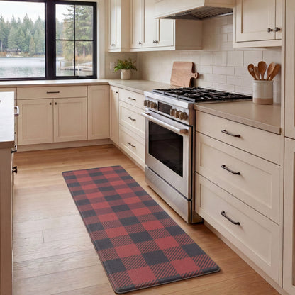 Eddie Bauer Anti-Fatigue Holiday Buffalo Check Kitchen Mats product image