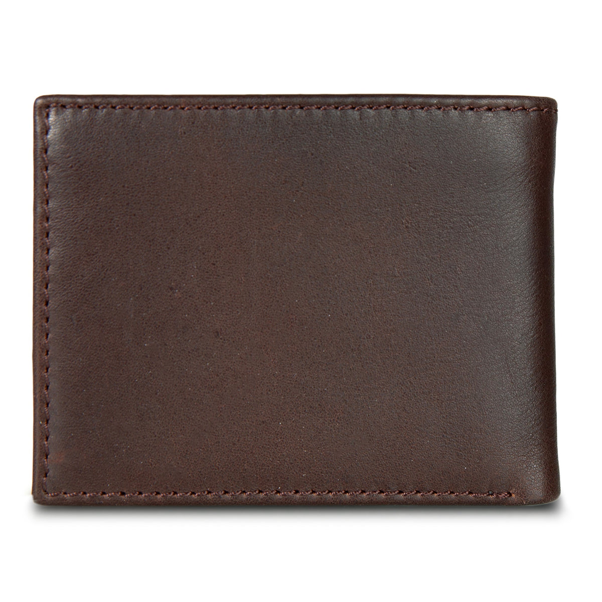 Eddie Bauer EB Signature Logo Leather Flip ID Bifold Wallet alternate view 4