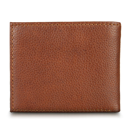Eddie Bauer EB Signature Logo Leather Flip ID Bifold Wallet alternate view 5