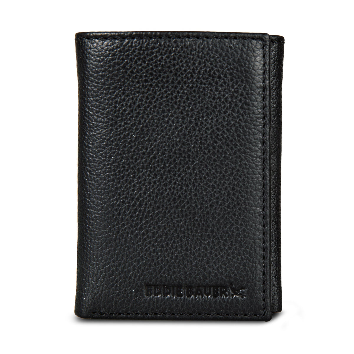 Eddie Bauer EB Signature Logo Leather Trifold Wallet product image
