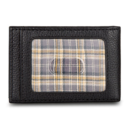 Eddie Bauer EB Signature Logo Leather Bifold With Money Clip Wallet alternate view 3