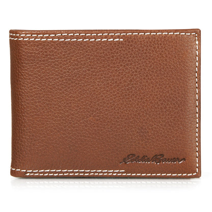 Eddie Bauer EB Signature Top Stitch Leather Passcase Wallet product image