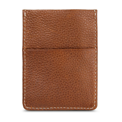 Eddie Bauer EB Signature Top Stitch Magnetic Leather Card Case alternate view 1