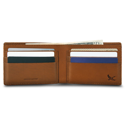 Eddie Bauer EB Outdoor Leather Bifold Wallet alternate view 3