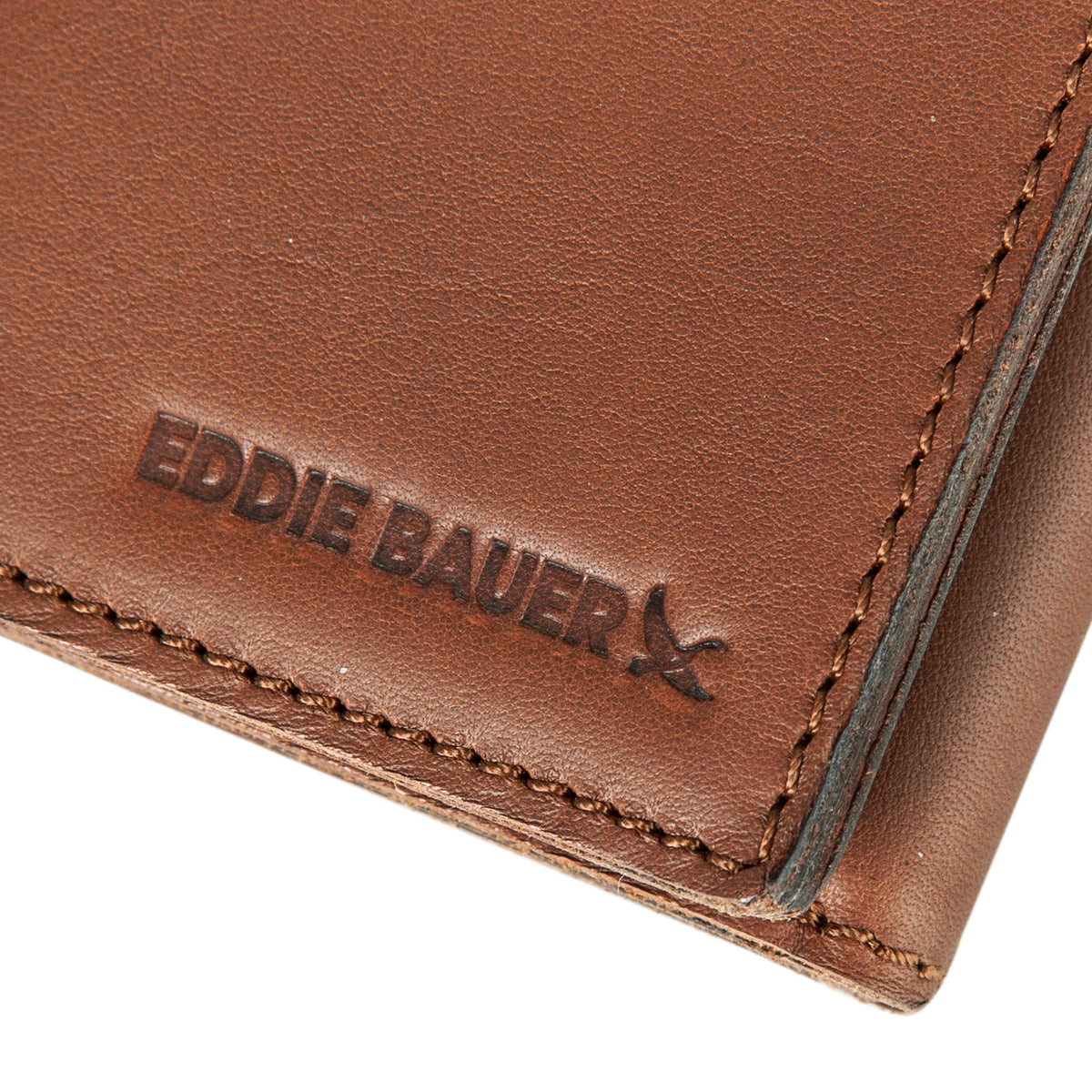 Eddie Bauer EB Outdoor Leather Trifold Wallet alternate view 2